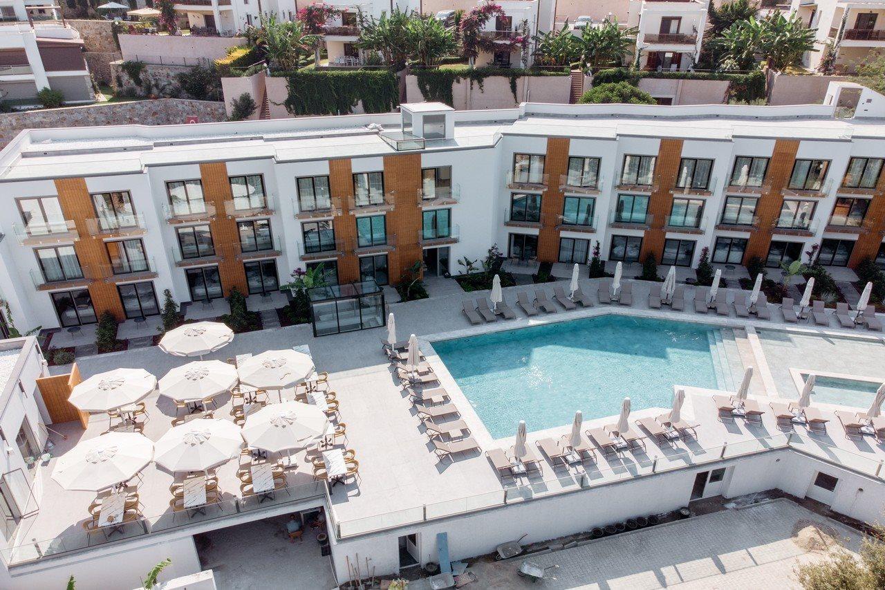 Astrid Hotel Gümüşlük Buitenkant foto