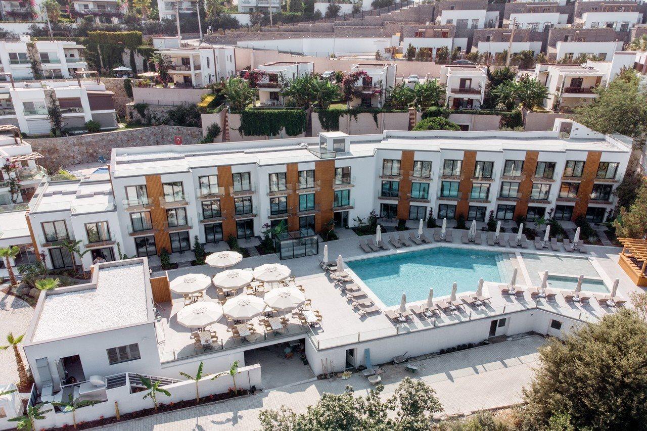 Astrid Hotel Gümüşlük Buitenkant foto
